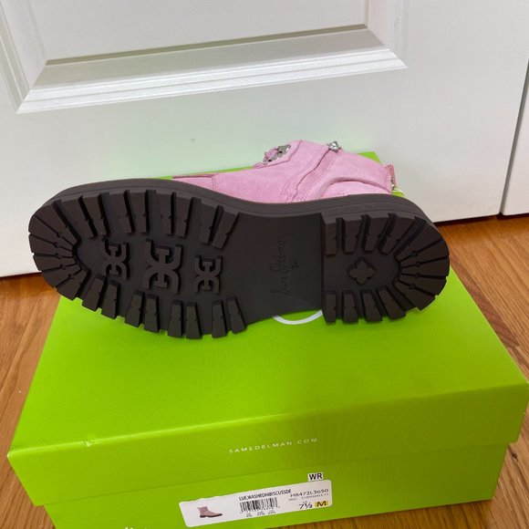 Lue Lug Sole Combat Boot SAM EDELMAN - Picture 5 of 8